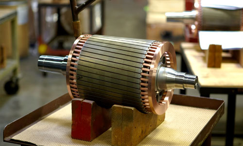 copper rotor bars