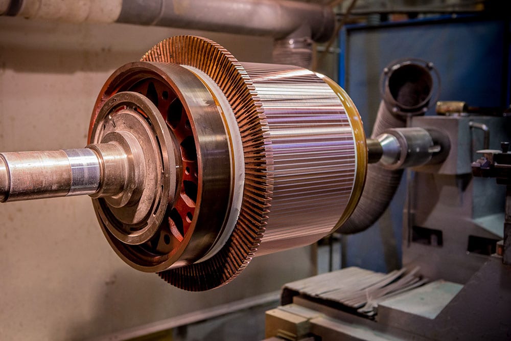 Commutator Production Process