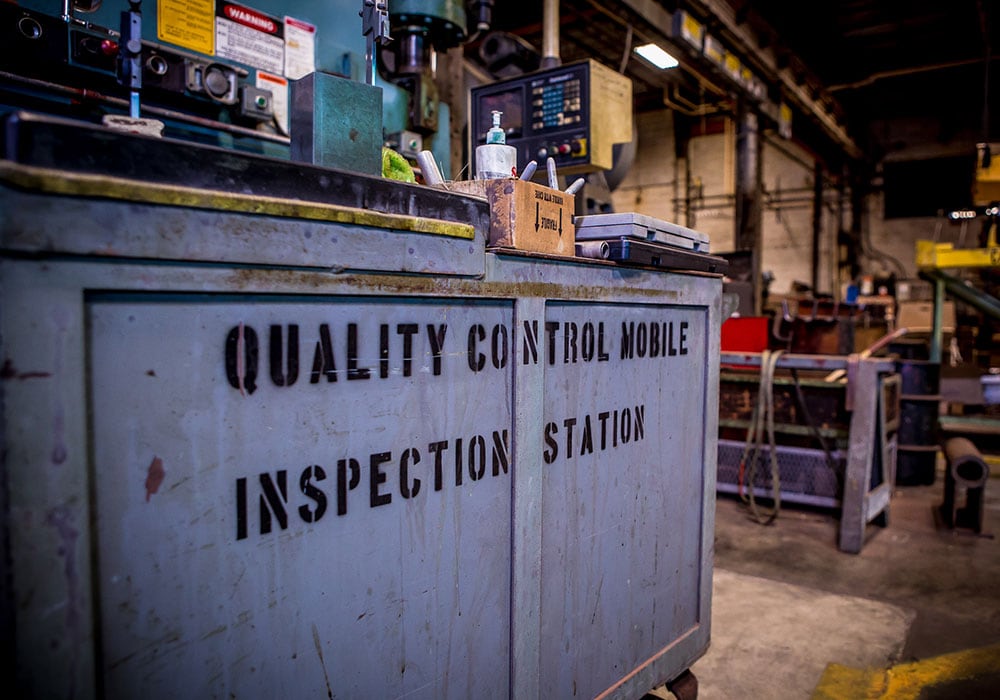 Quality Control Mobile Inspection Station