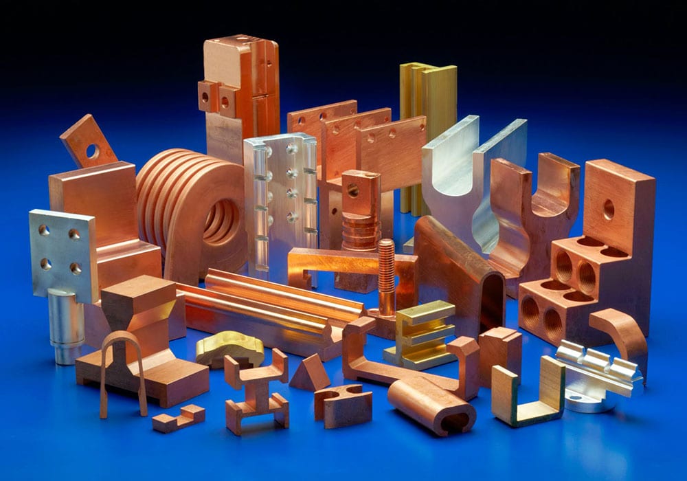 Copper Extruded Components